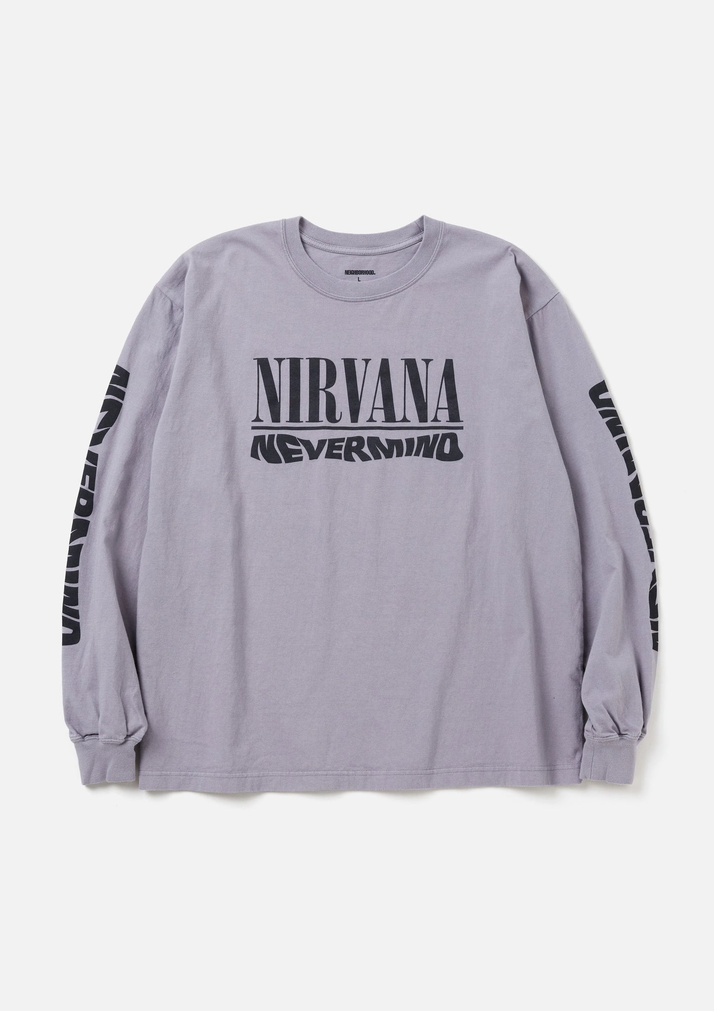 NH X NIRVANA. TEE LS