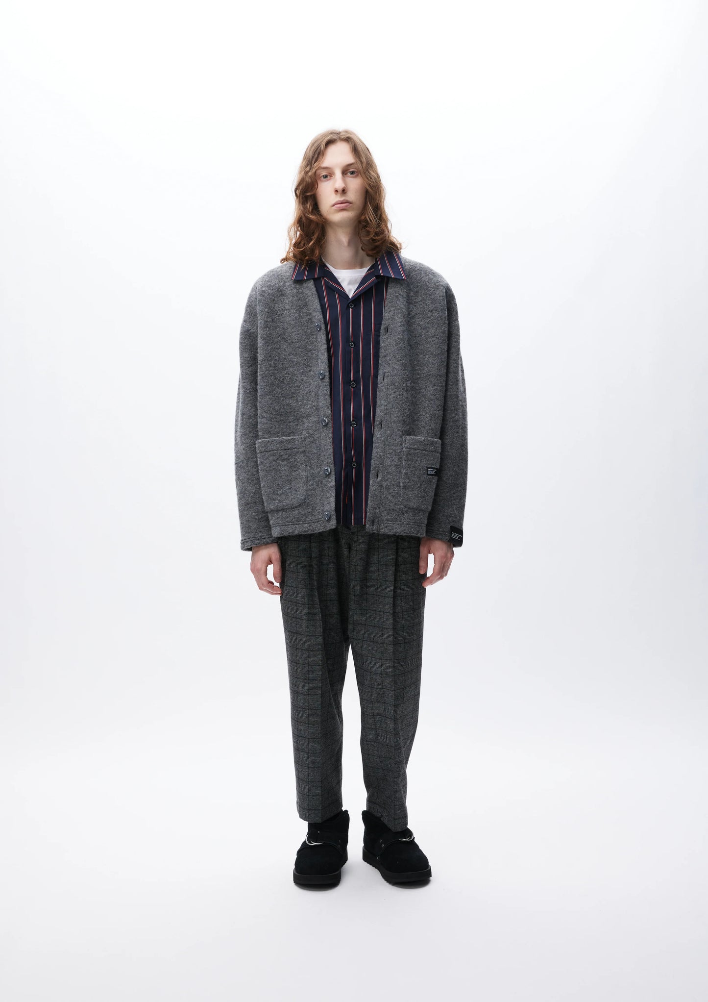 WOOL JERSEY CARDIGAN