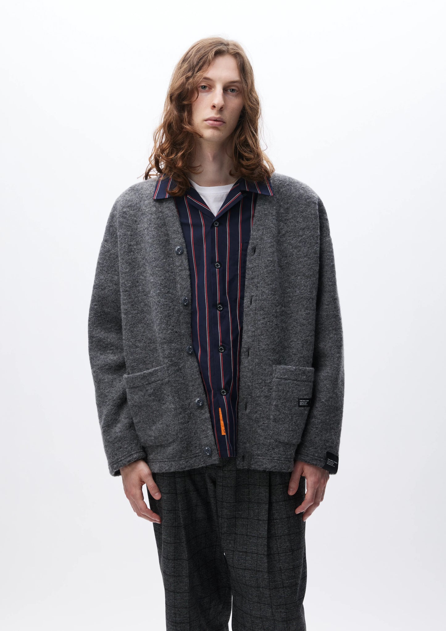 WOOL JERSEY CARDIGAN