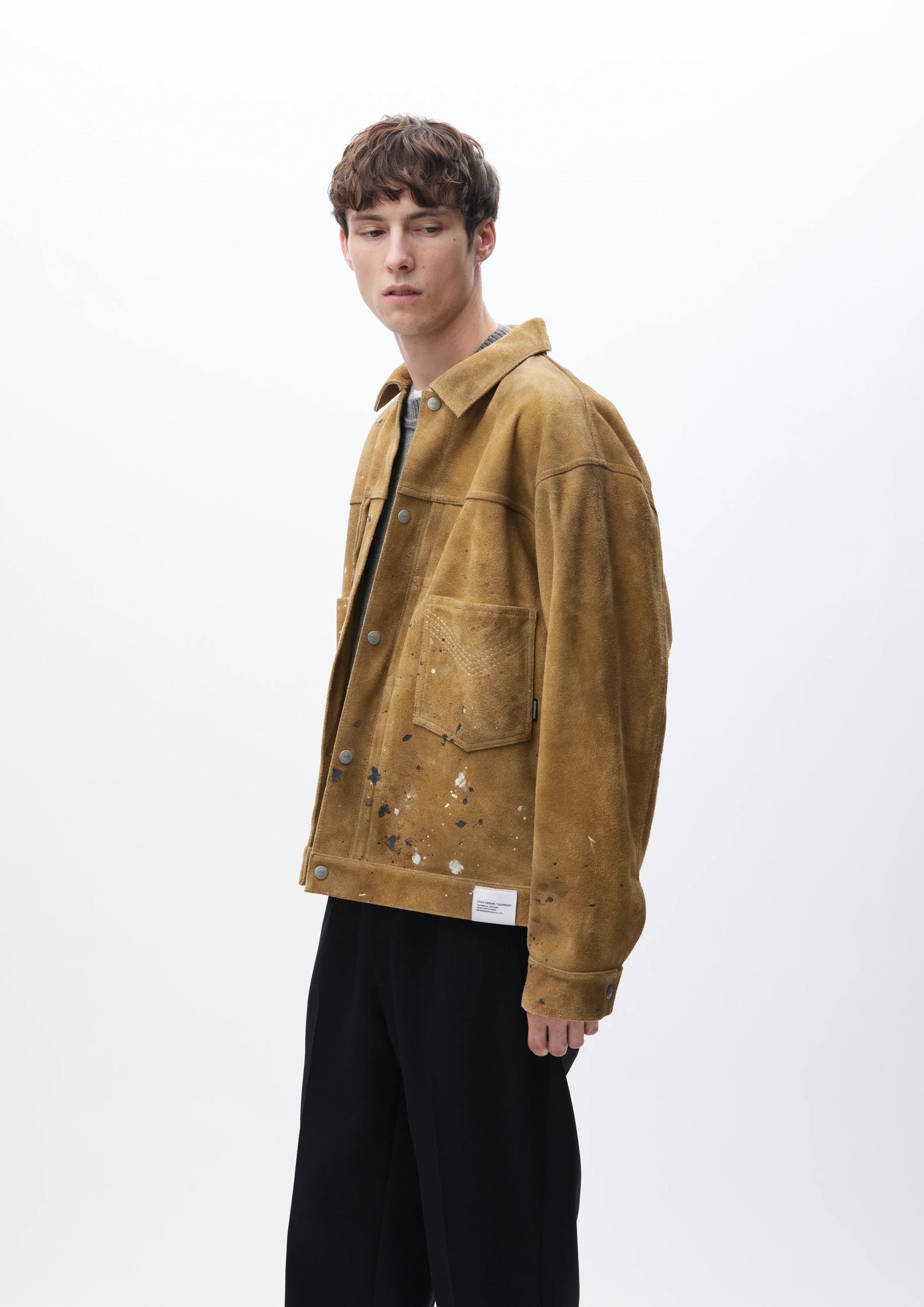 DRIP SUEDE JACKET