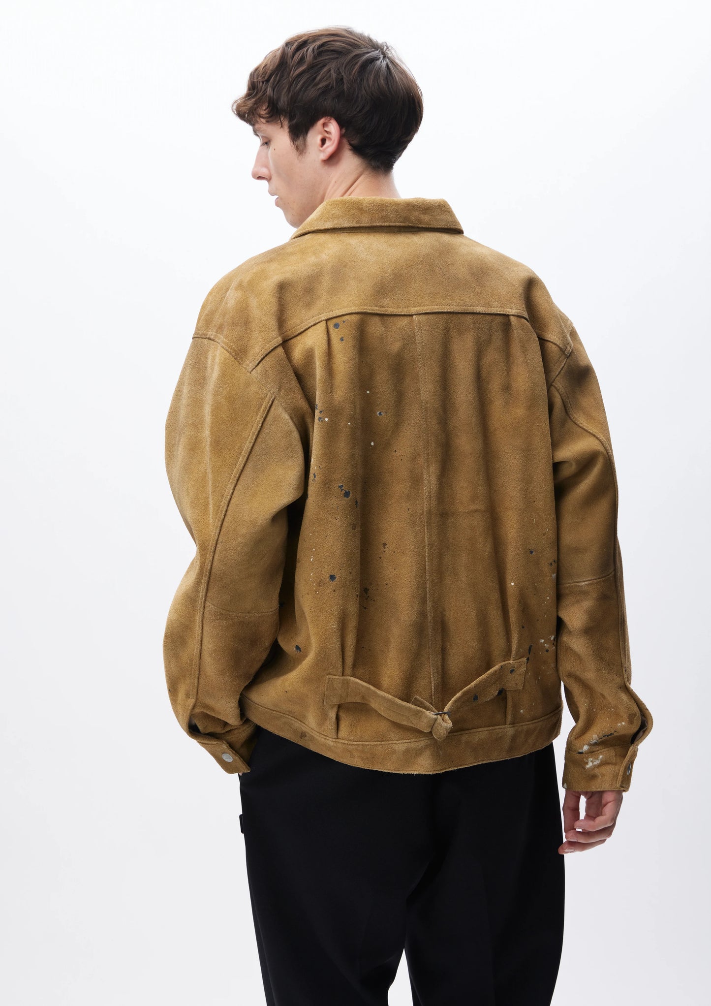 DRIP SUEDE JACKET