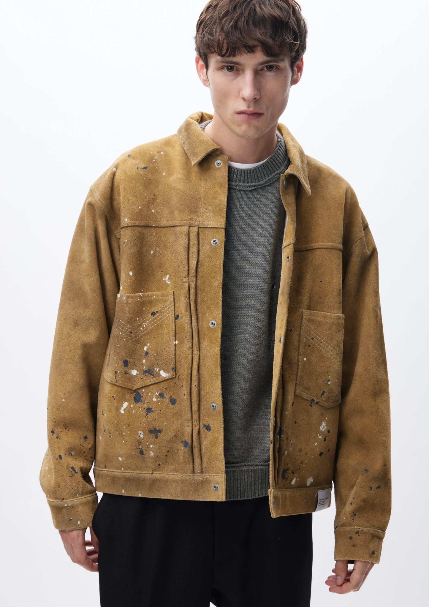 DRIP SUEDE JACKET