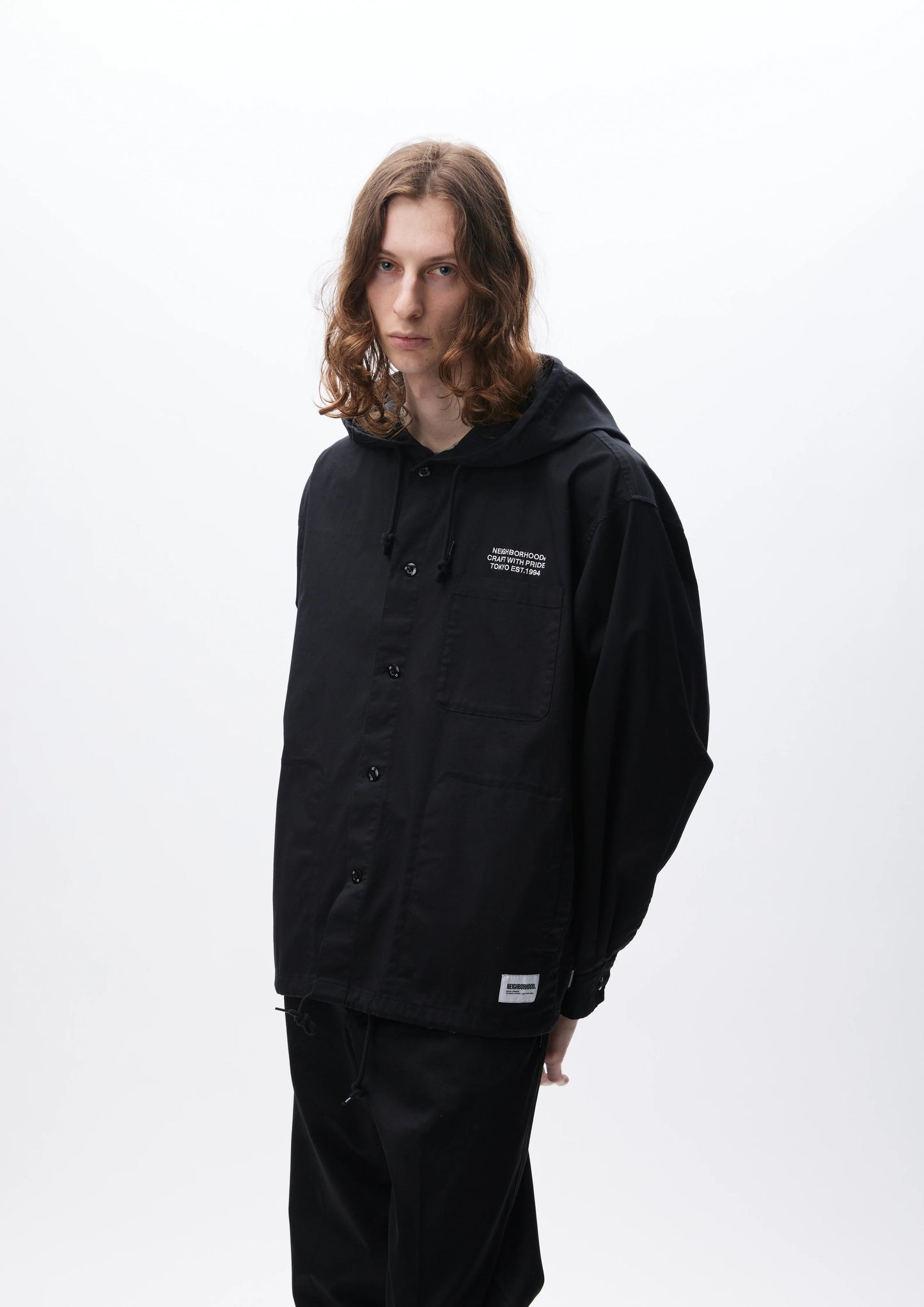 HOODED SHIRT LS