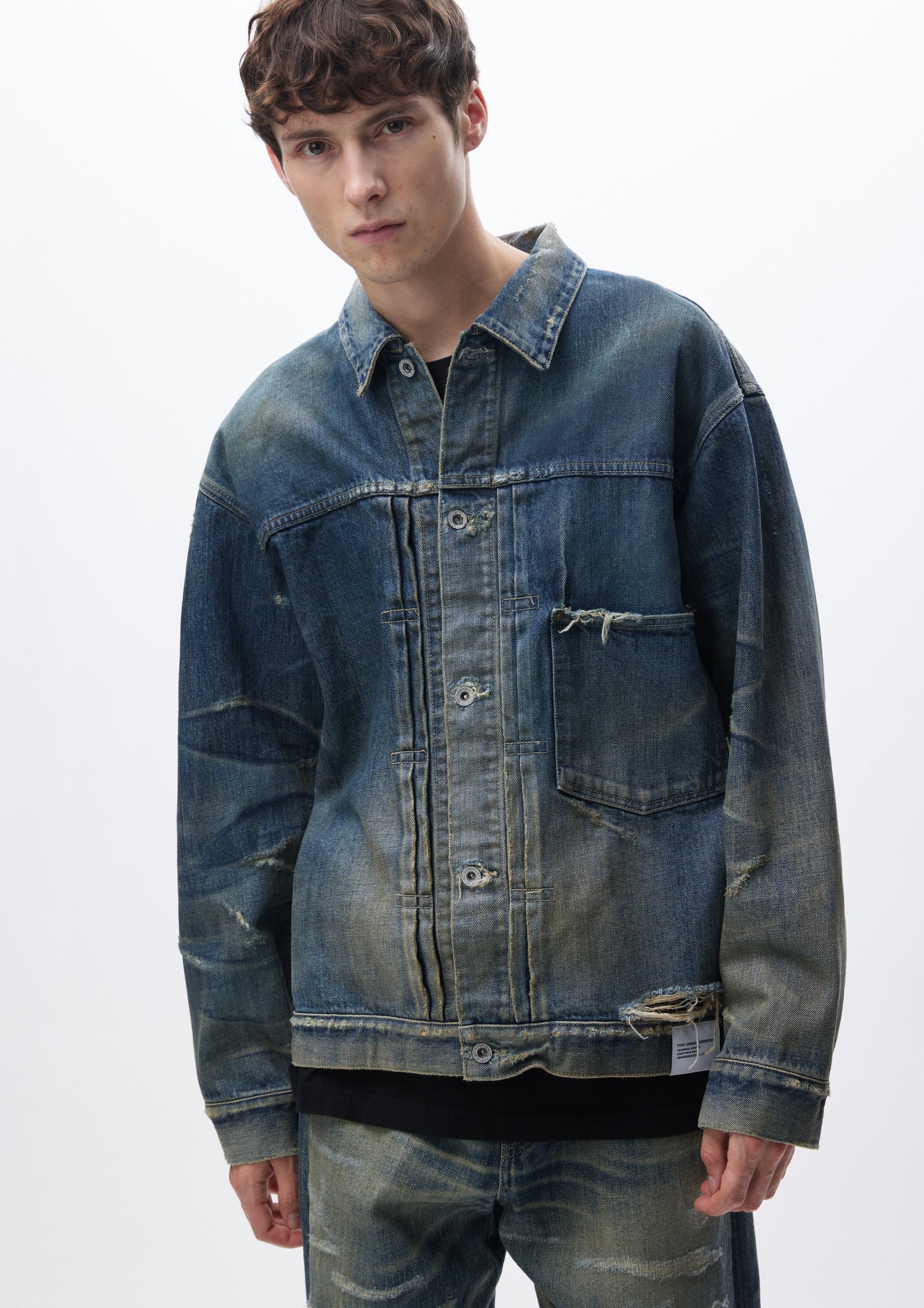 SAVAGE DENIM TYPE-1 JACKET