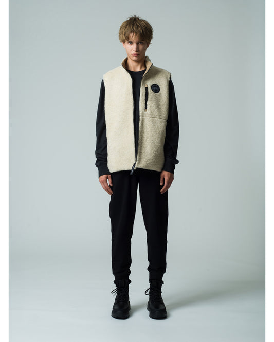 Kinross Reversible Fleece Vest Black Label Fusion Fit