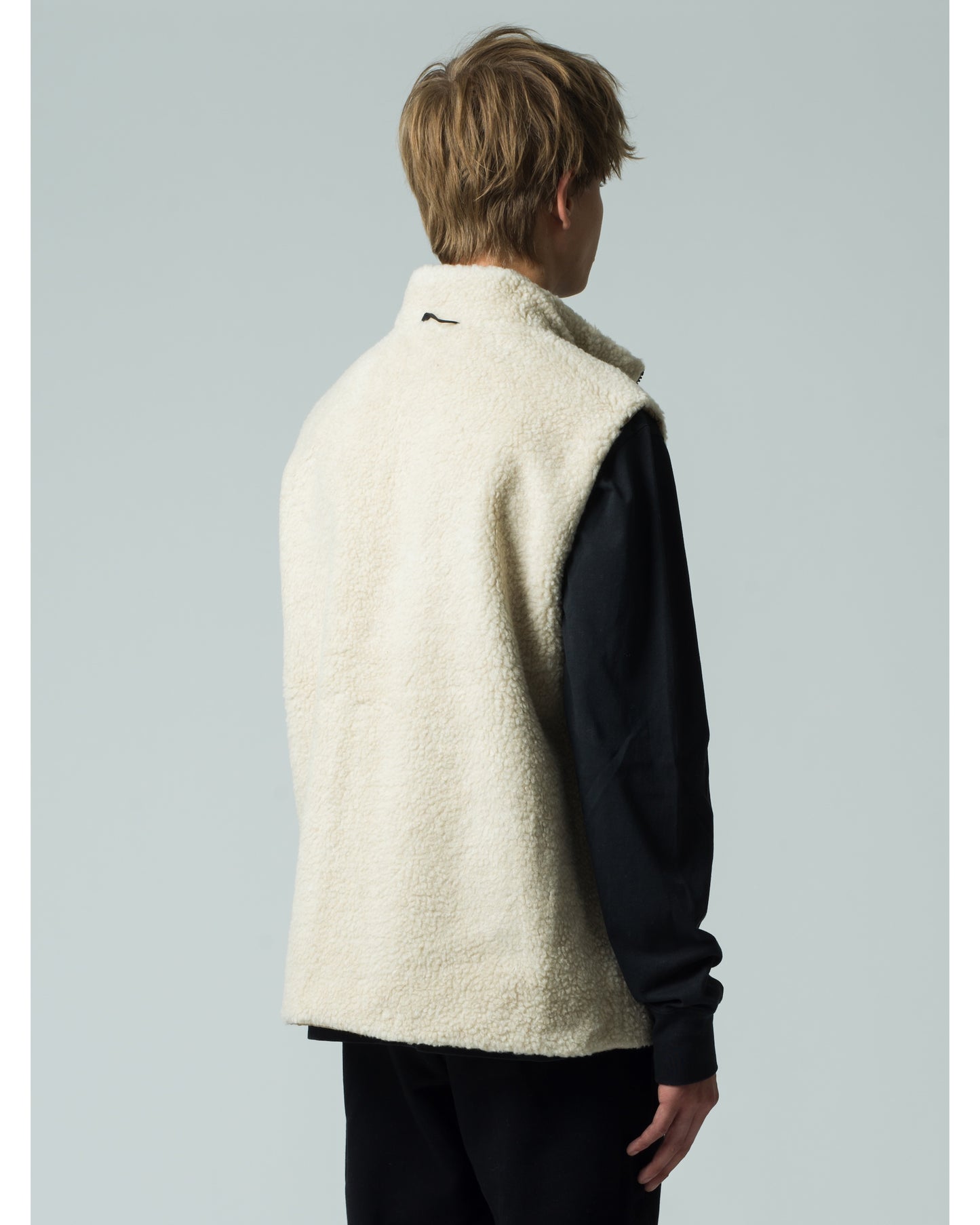 Kinross Reversible Fleece Vest Black Label Fusion Fit