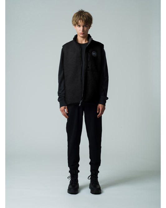 Kinross Reversible Fleece Vest Black Label Fusion Fit