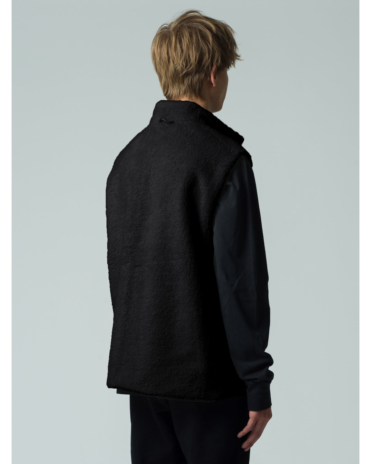 Kinross Reversible Fleece Vest Black Label Fusion Fit
