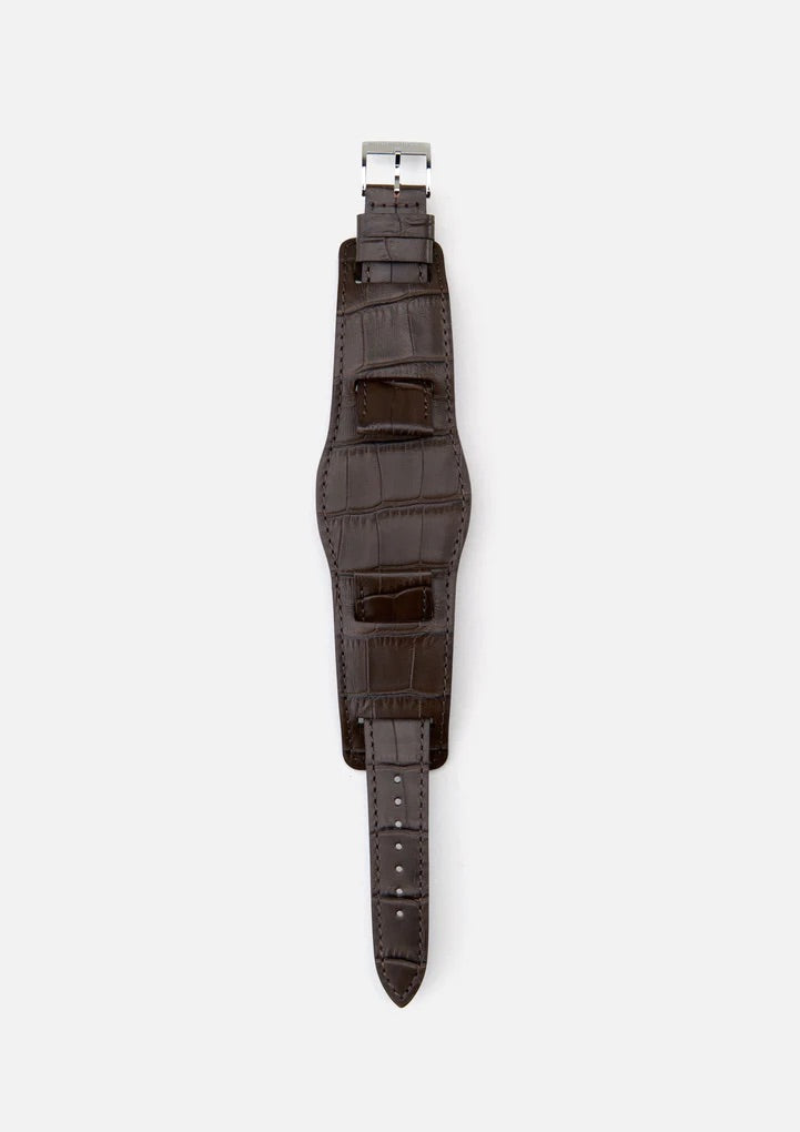 LEATHER EMB WATCH BAND