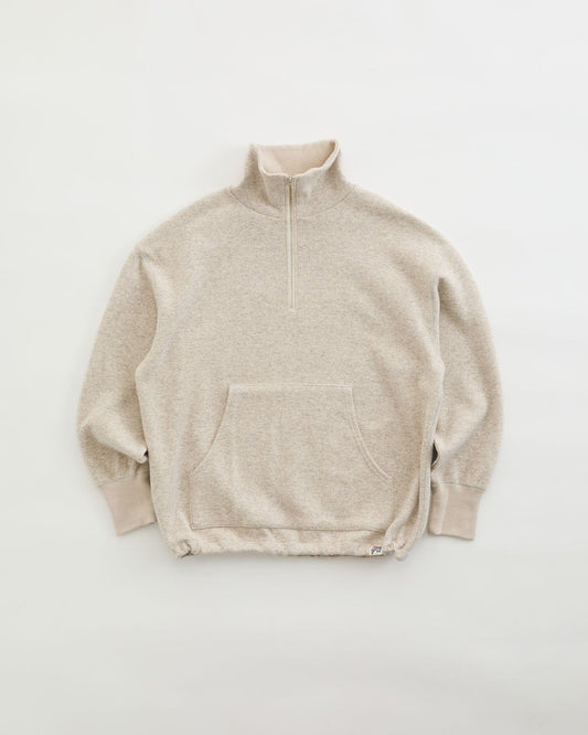 HALF ZIP SWEAT SHIRT