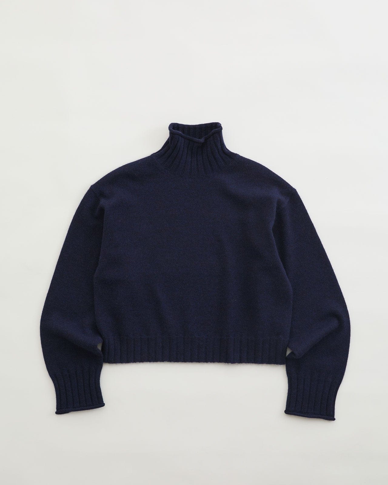 WOOL HIGH NECK KNIT