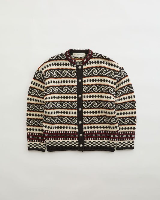 FAIR ISLE KNIT CARDIGAN