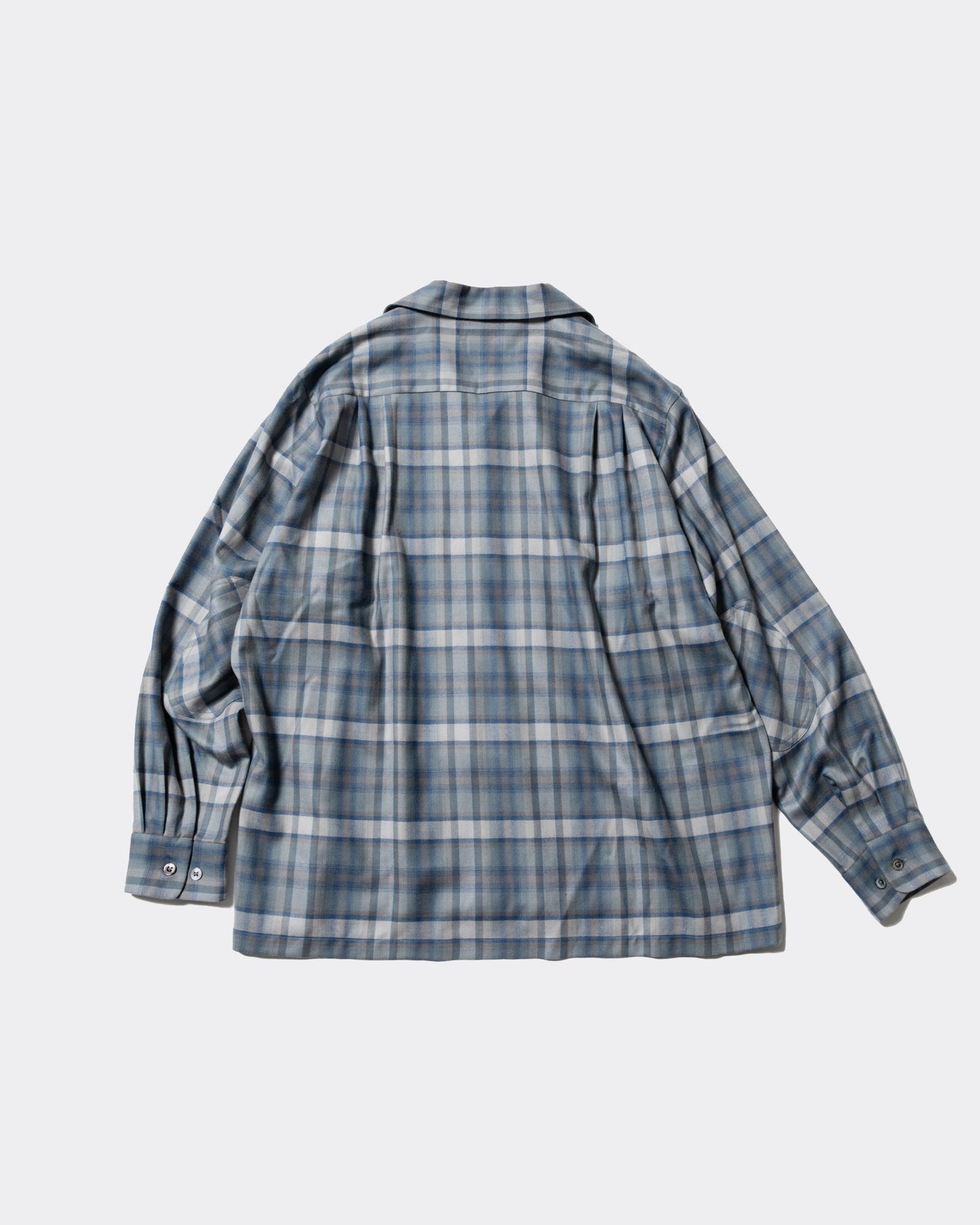 Unlikely 2P Sport Open L/S Shirts Wool Plaids