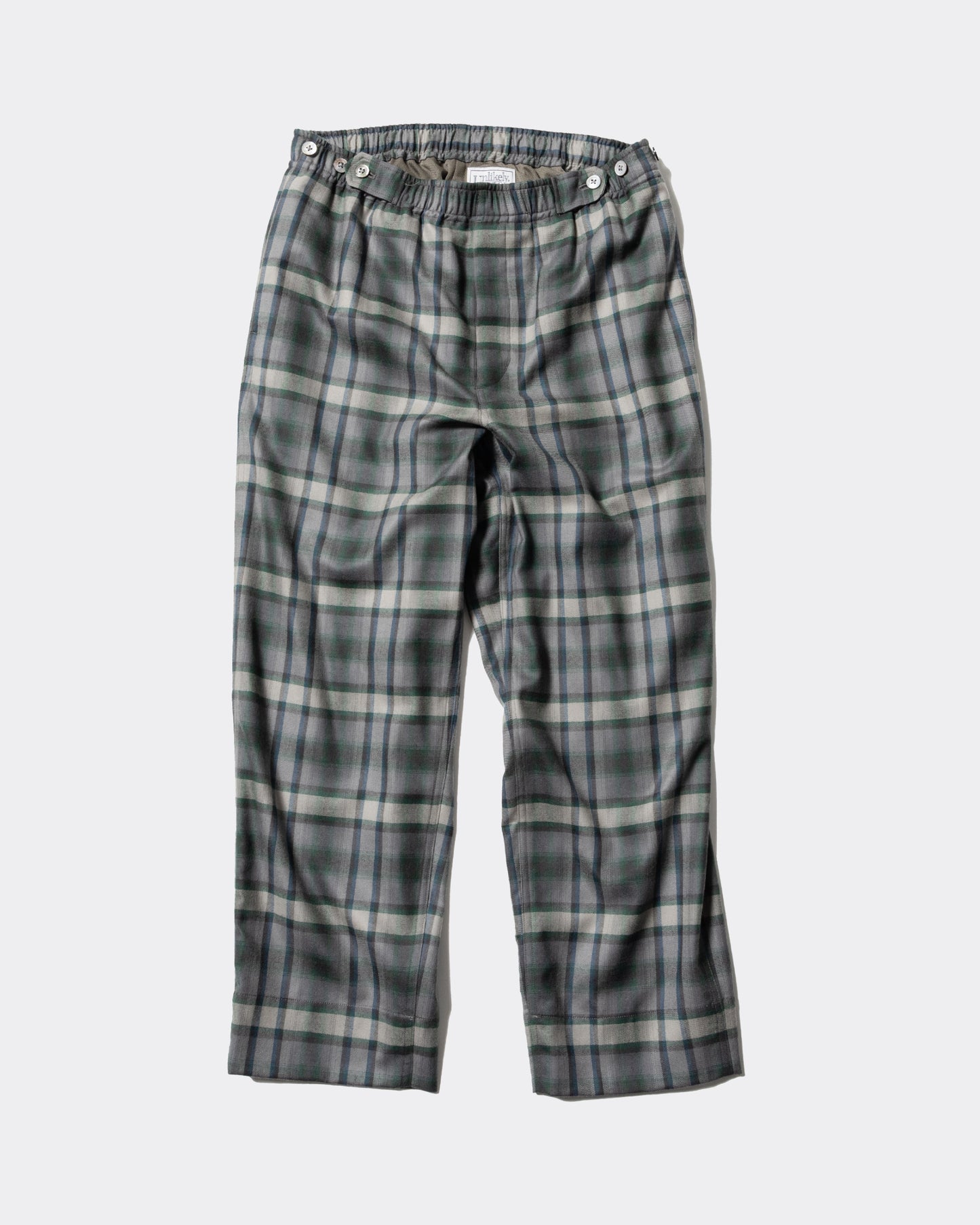 Unlikely Convalescent Easy Pants Wool Plaids