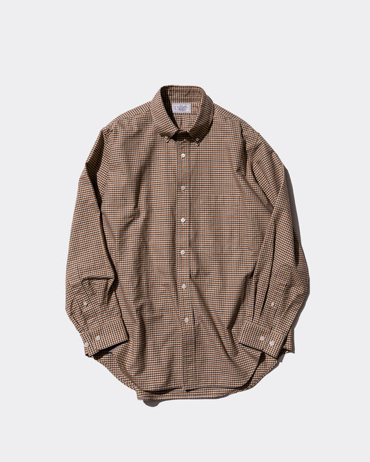 Unlikely Button Down Shirts BEIGE PLAIDS