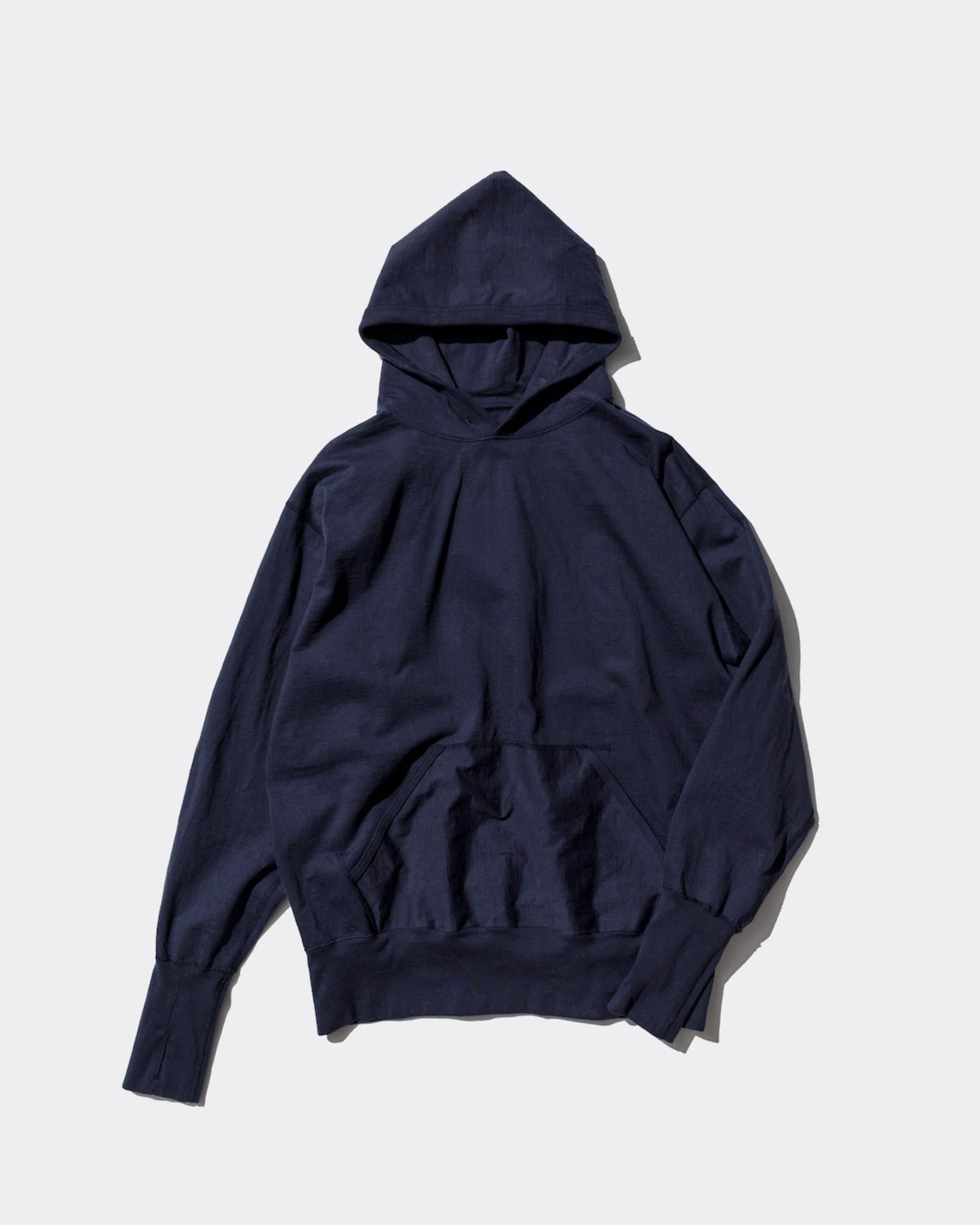 Unlikely Split Raglan Sleeve Hoodie NAVY