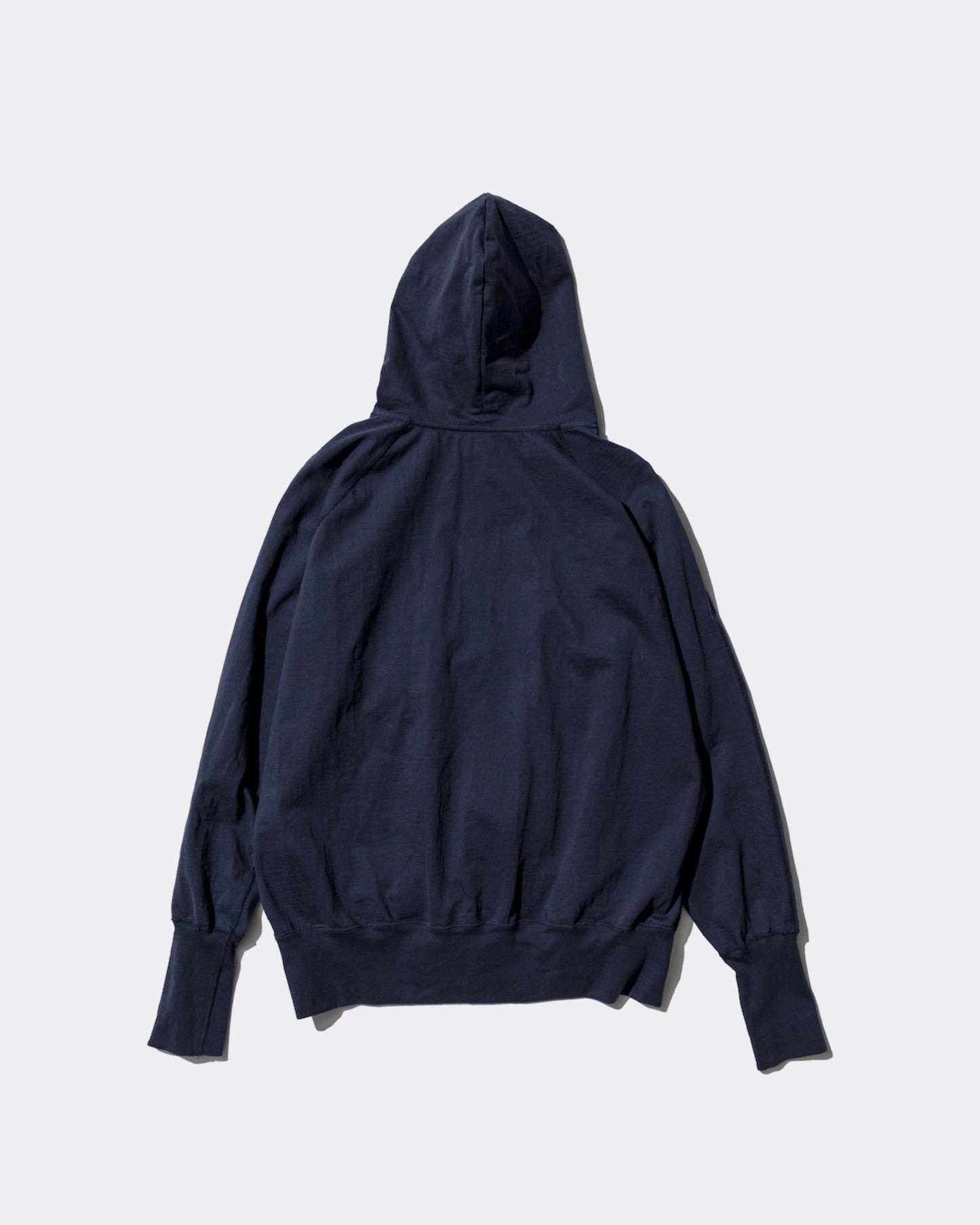 Unlikely Split Raglan Sleeve Hoodie NAVY