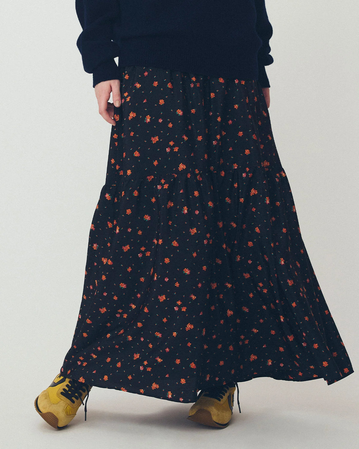 TINY BLOSSOM  PRINTED SKIRT
