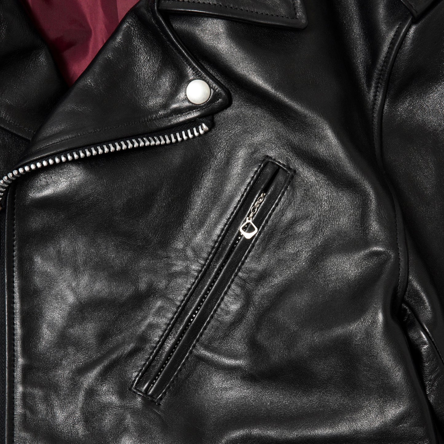 LEATHER JKT VINTAGE W