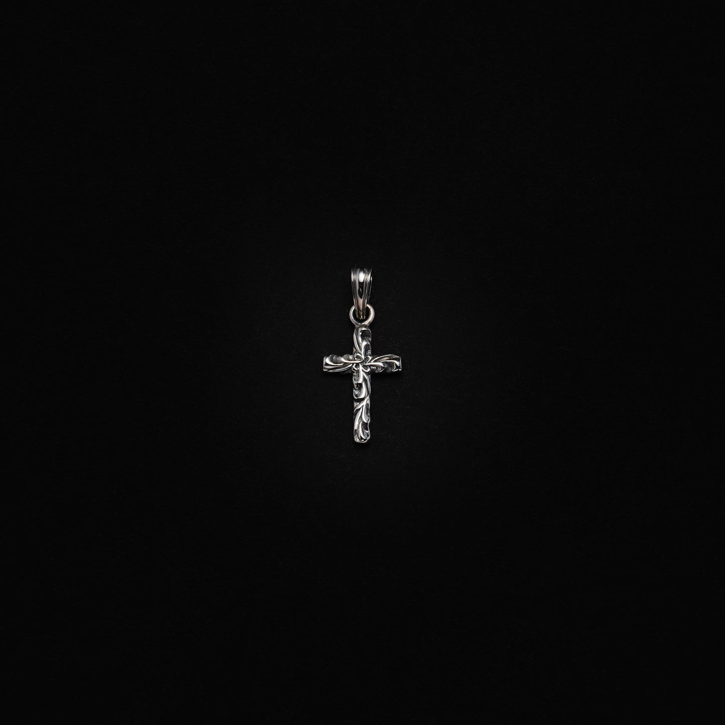 Ornament Tiny Cross Pendant