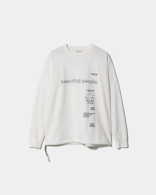 suvin compact jersey bp embroidery top