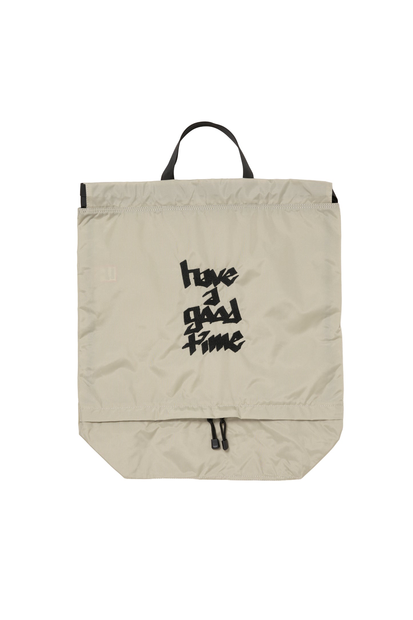 HANDSTYLE LOGO EMB DRAWSTRING BAG