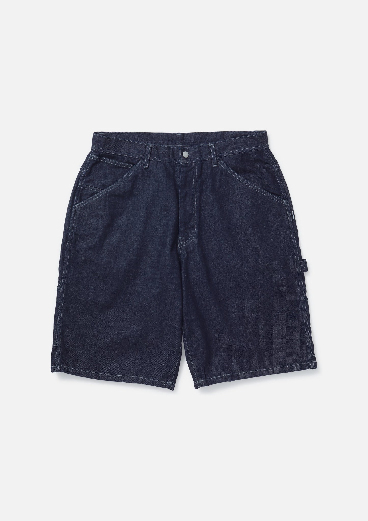 DENIM PAINTER SHORT PANTS