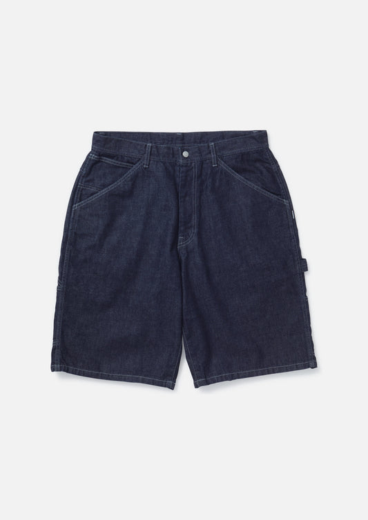 DENIM PAINTER SHORT PANTS