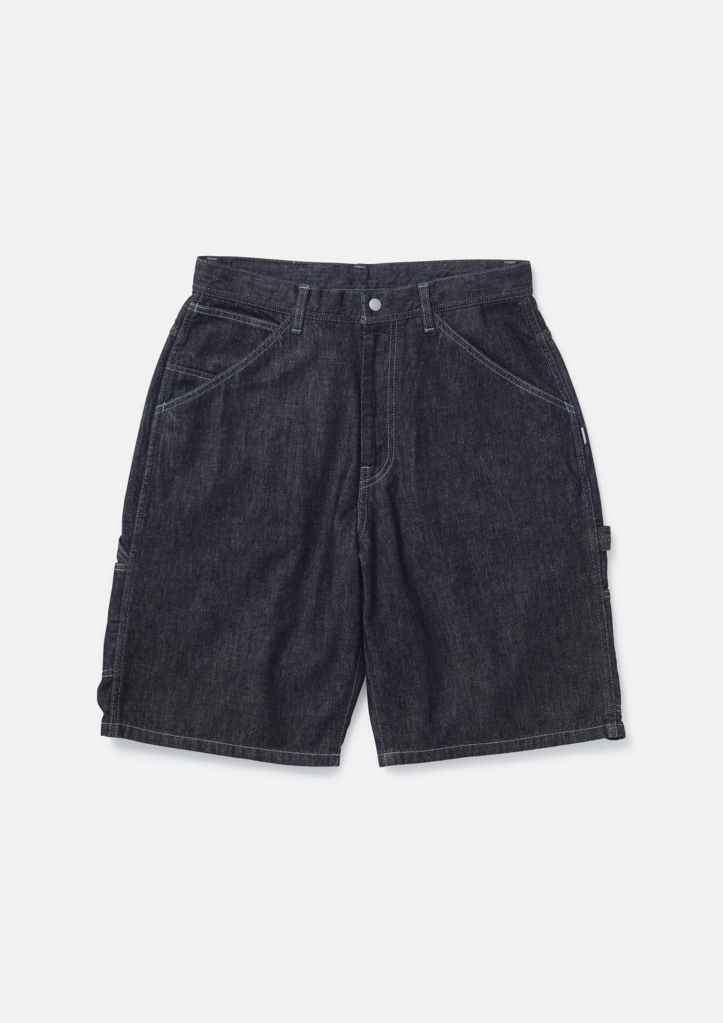DENIM PAINTER SHORT PANTS