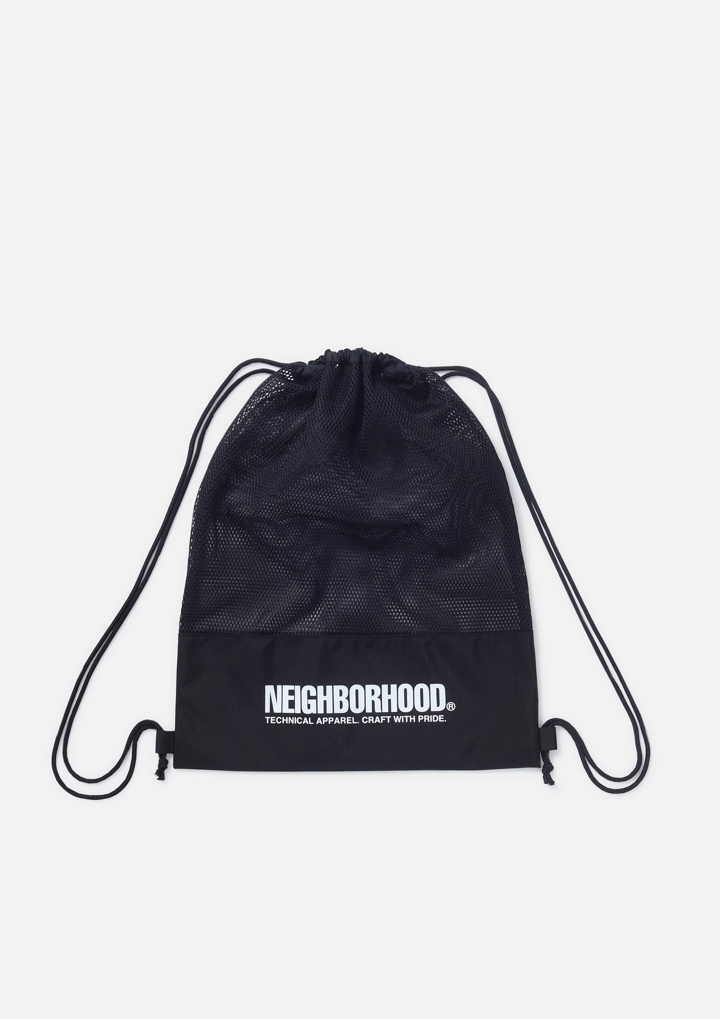 MESH DRAWSTRING TOTE BAG