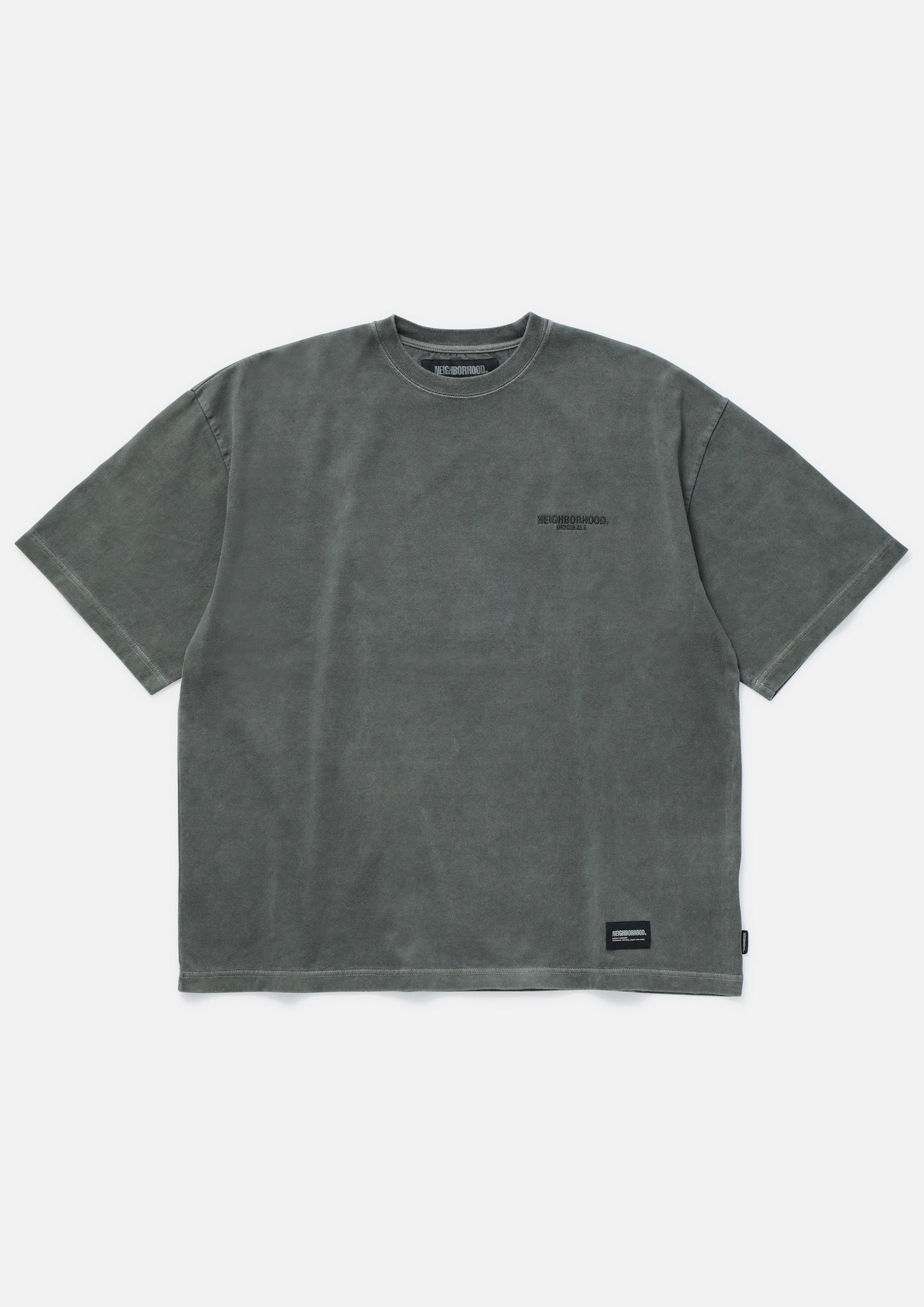 PIGMENT DYED CREWNECK SS