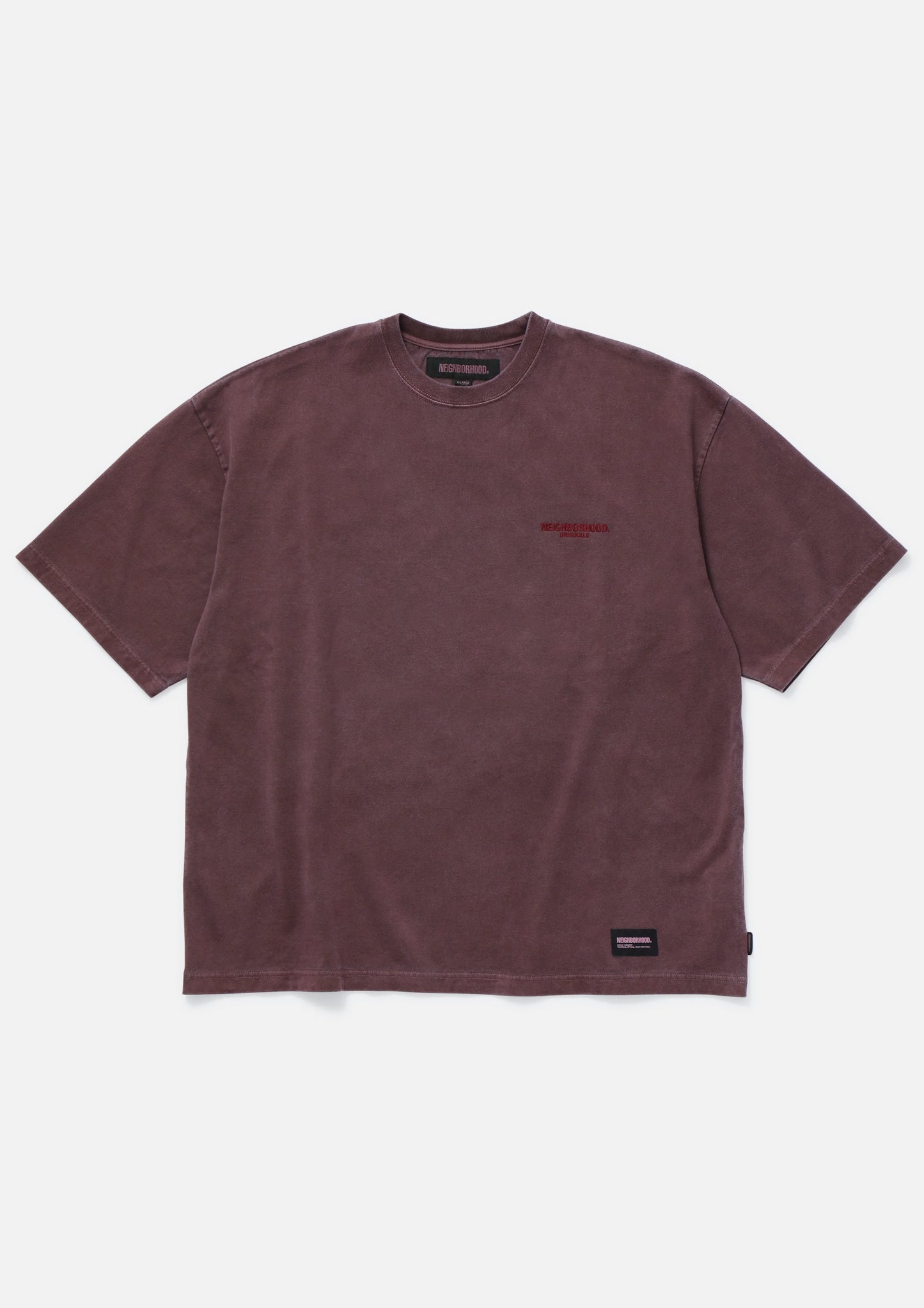 PIGMENT DYED CREWNECK SS