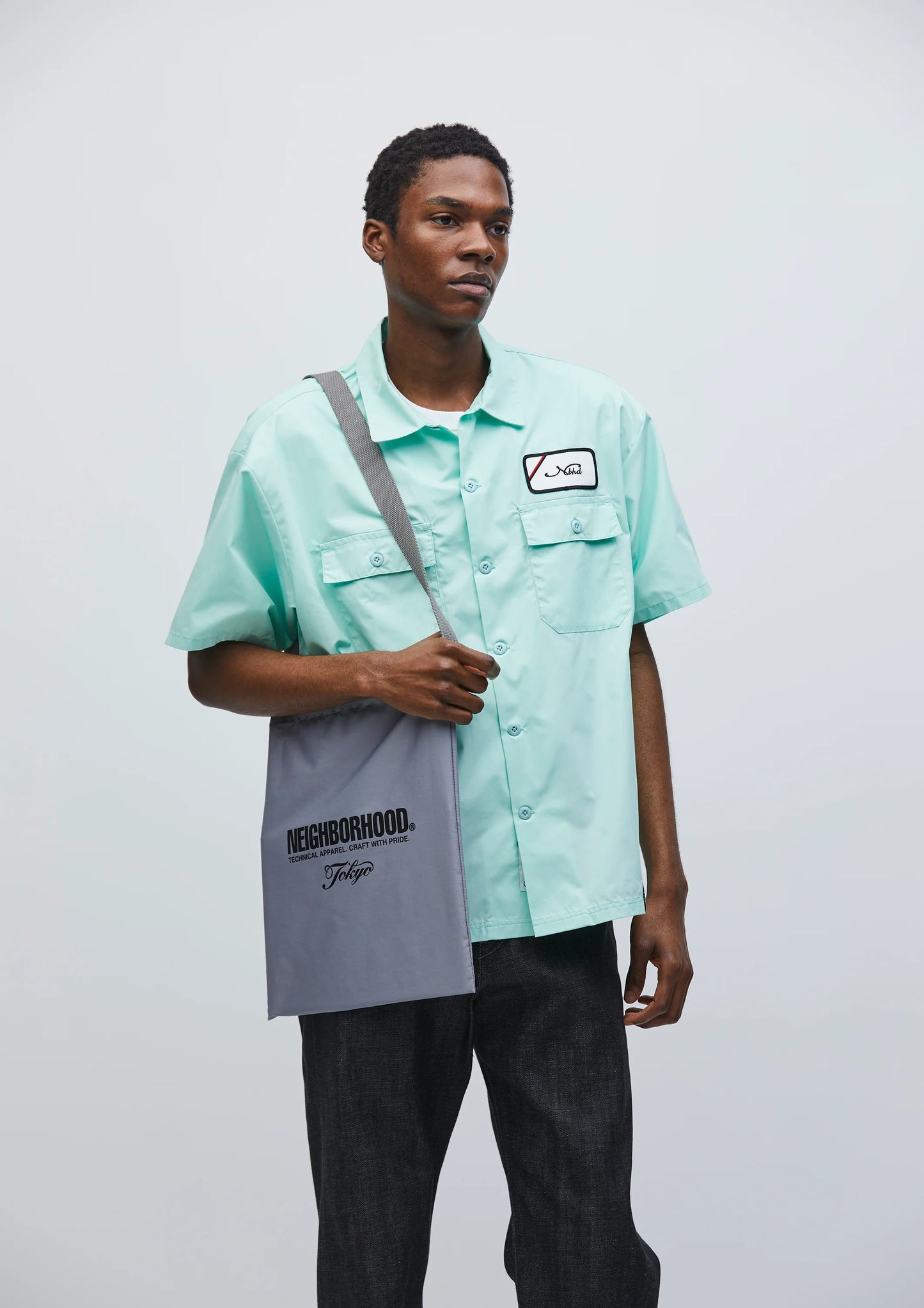 LOGO SHOULDER BAG