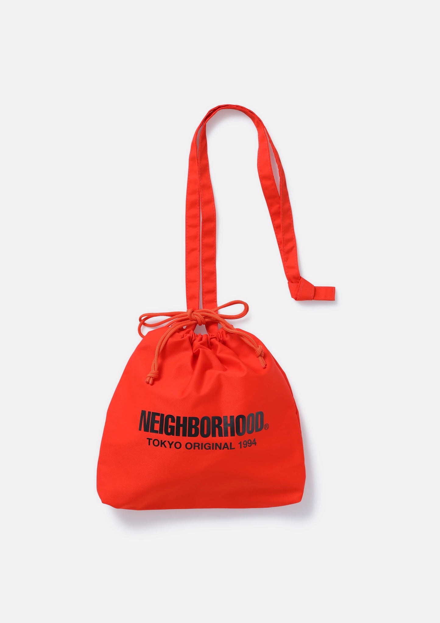 LOGO DRAWSTRING SHOULDER BAG