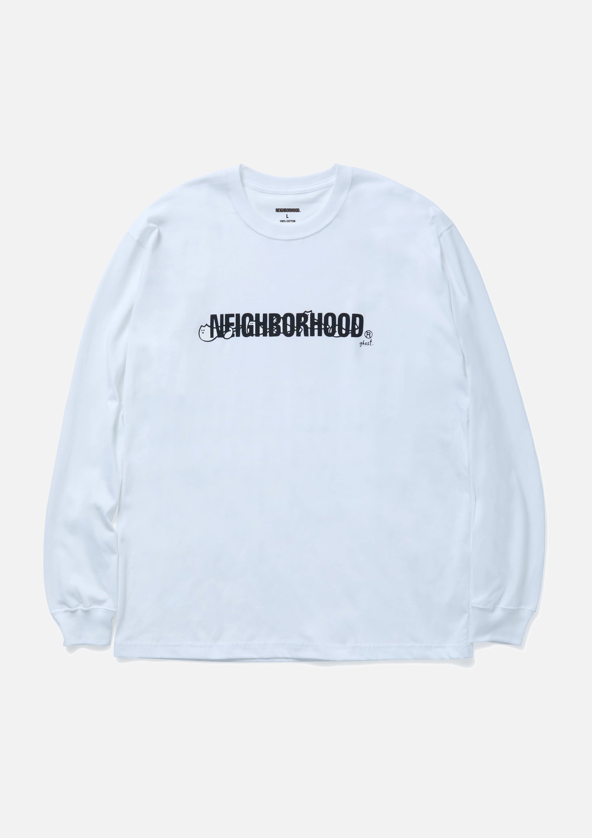 NEIGHBORHOOD NH TEE LS-10 ロンT ホワイト M NH. TEE LS-10 – TIME AFTER TIME