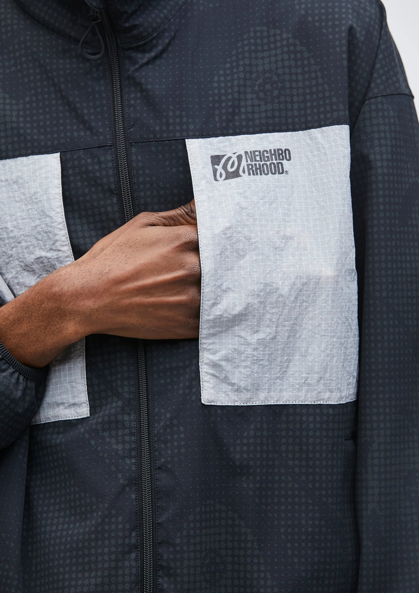 NH × MALBON GOLF. COURSE CAMO PATTERN JACKET