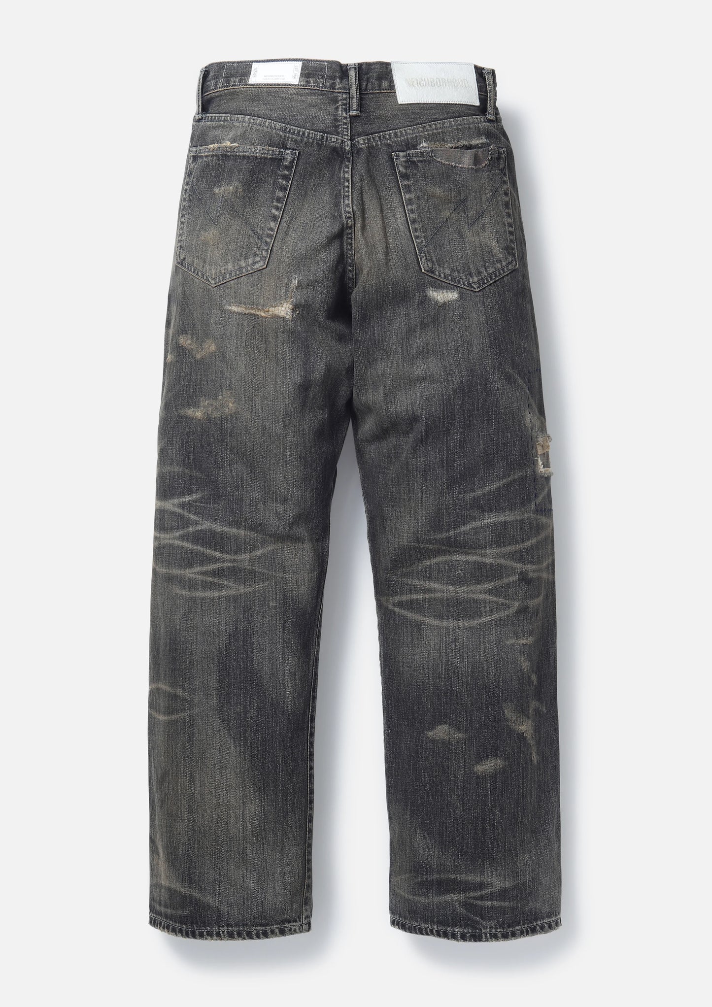 SAVAGE DENIM DP WIDE PANTS