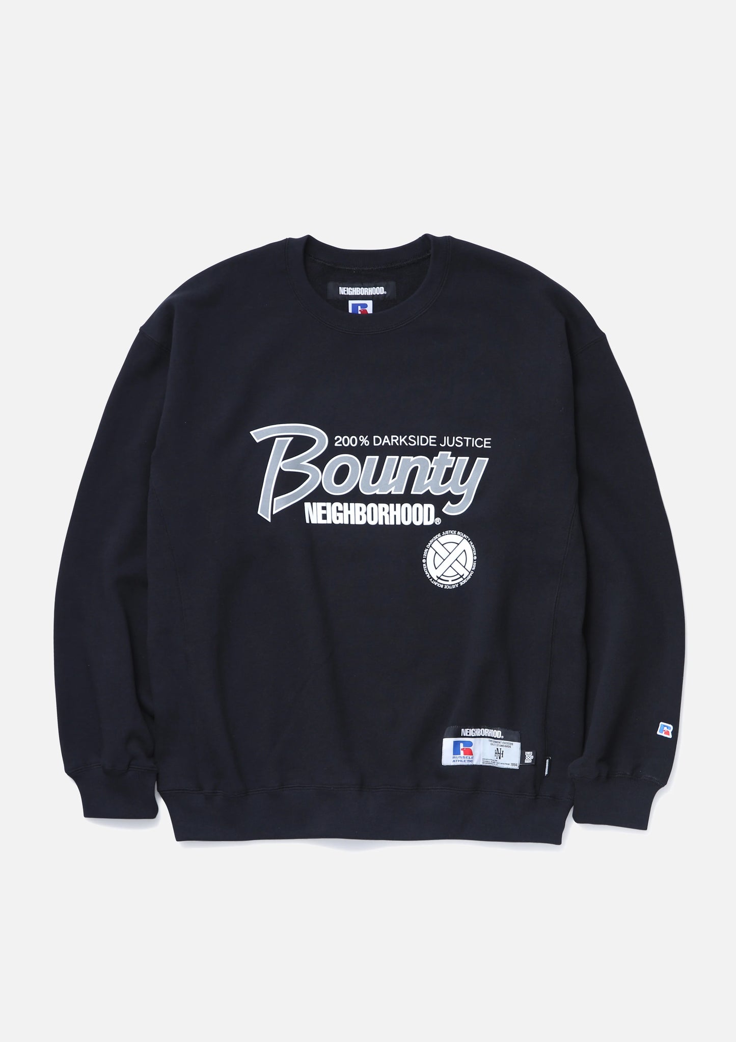 NH × BOUNTY HUNTER × RUSSELL ATHLETIC. SWEAT SHIRT LS