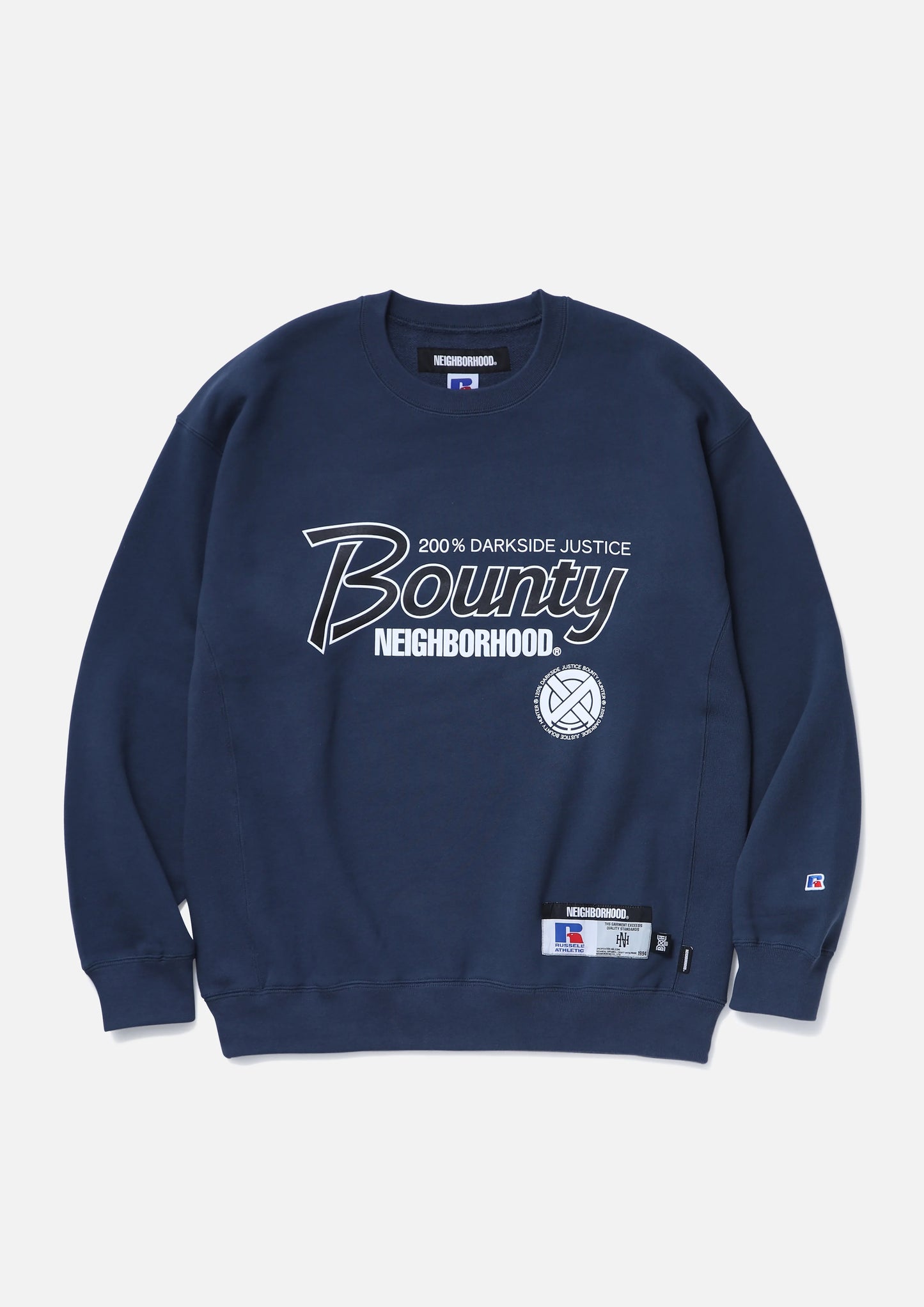 NH × BOUNTY HUNTER × RUSSELL ATHLETIC. SWEAT SHIRT LS