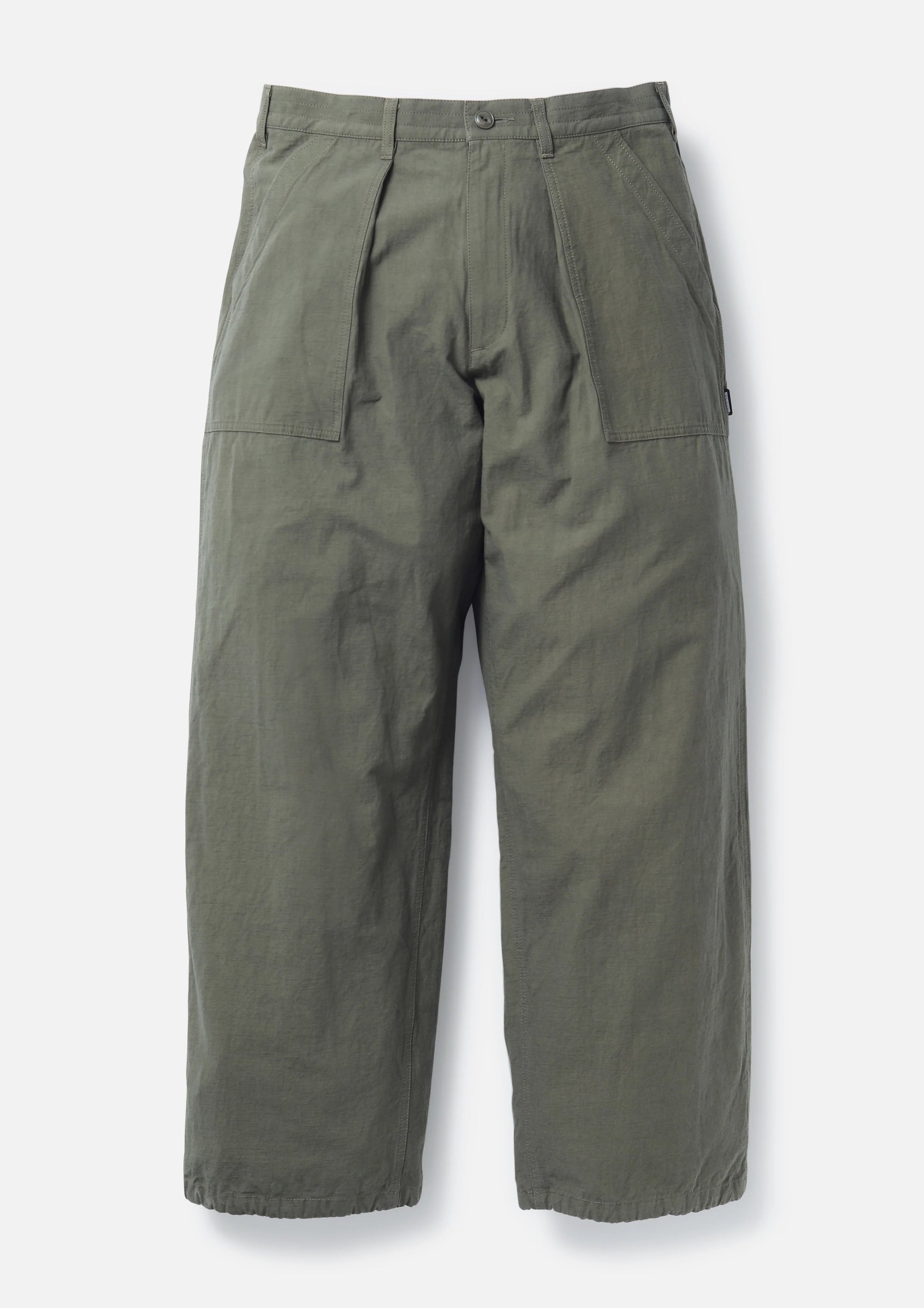 ★E.B.M★ Semi Wide Exhaust Pants EMP2WPT010 Wide-Leg Cropped Pants – L'MOMO