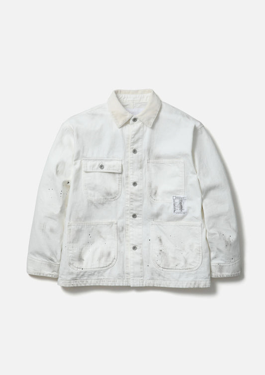 BW. WASHED COVERALL JACKET