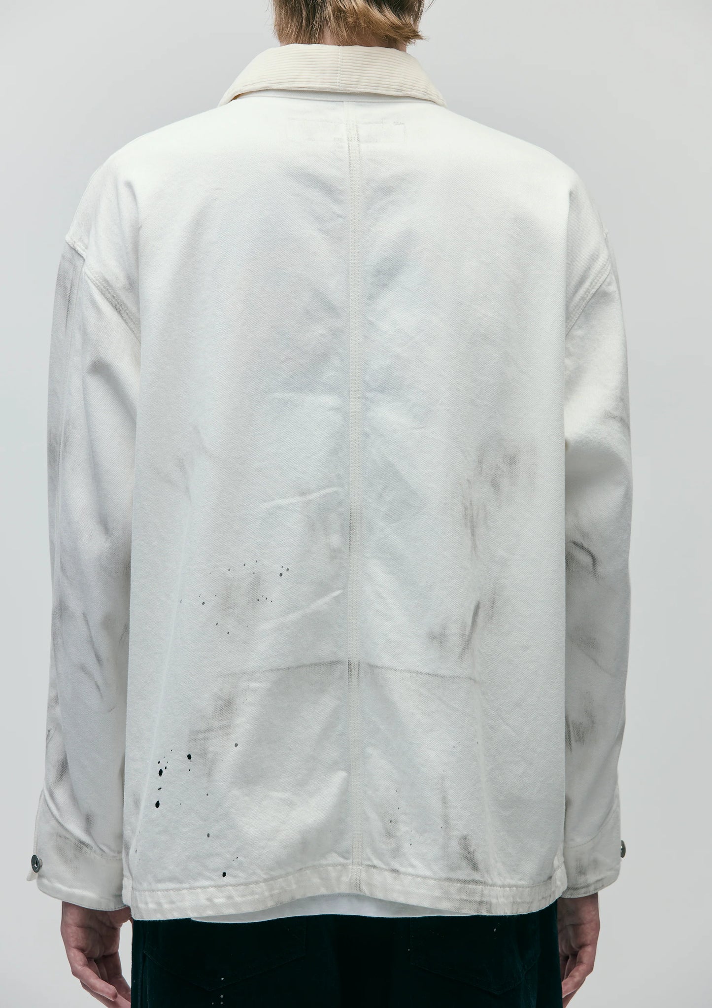 BW. WASHED COVERALL JACKET