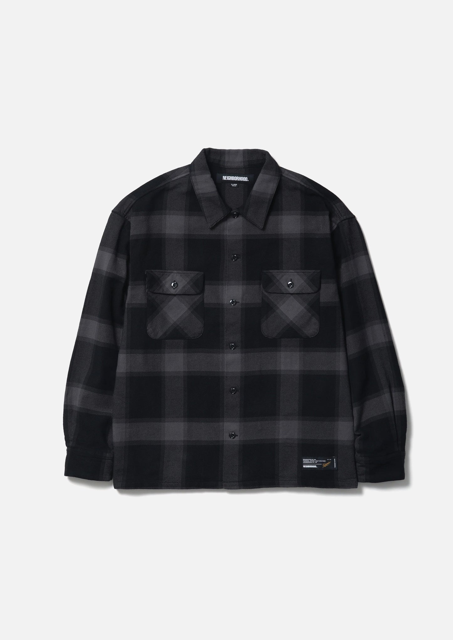 BUFFALO CHECK SHIRT LS