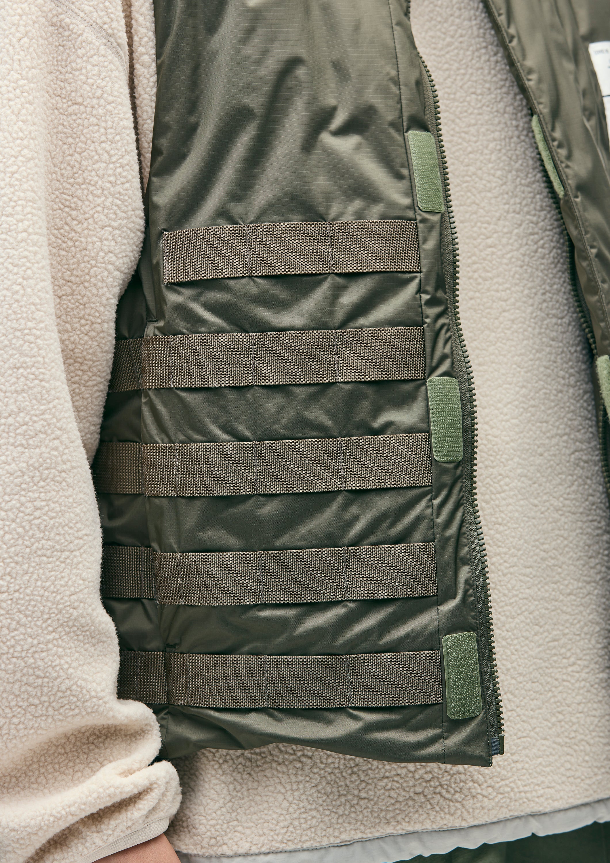 NH × NANGA . TACTICAL DOWN VEST – TIME AFTER TIME
