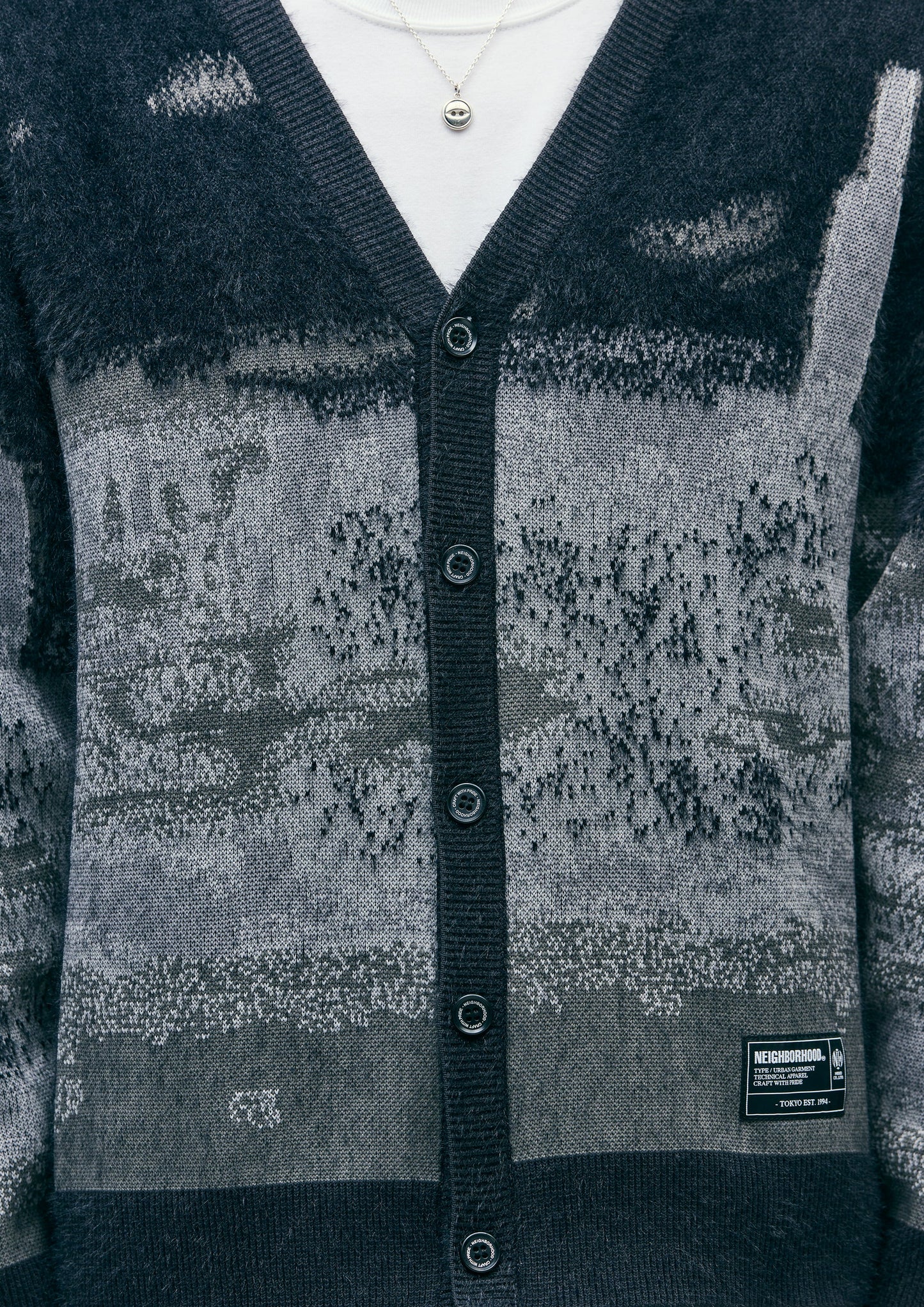 JACQUARD CARDIGAN
