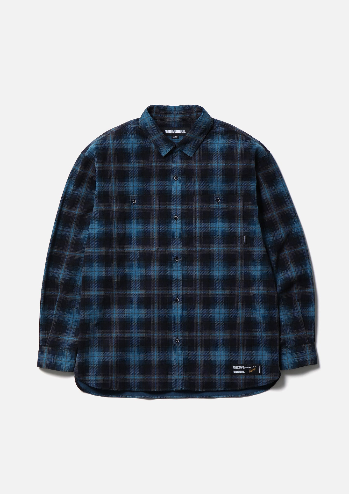 CORDUROY CHECK SHIRT LS