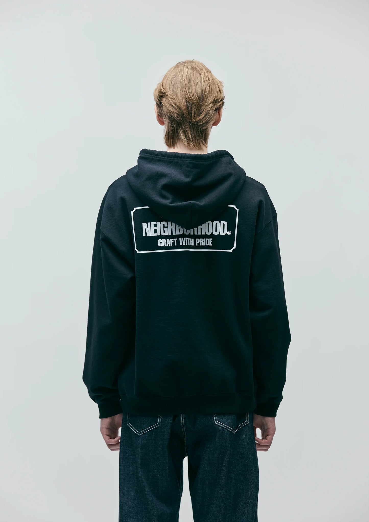 CLASSIC SWEAT HALF ZIP HOODIE LS