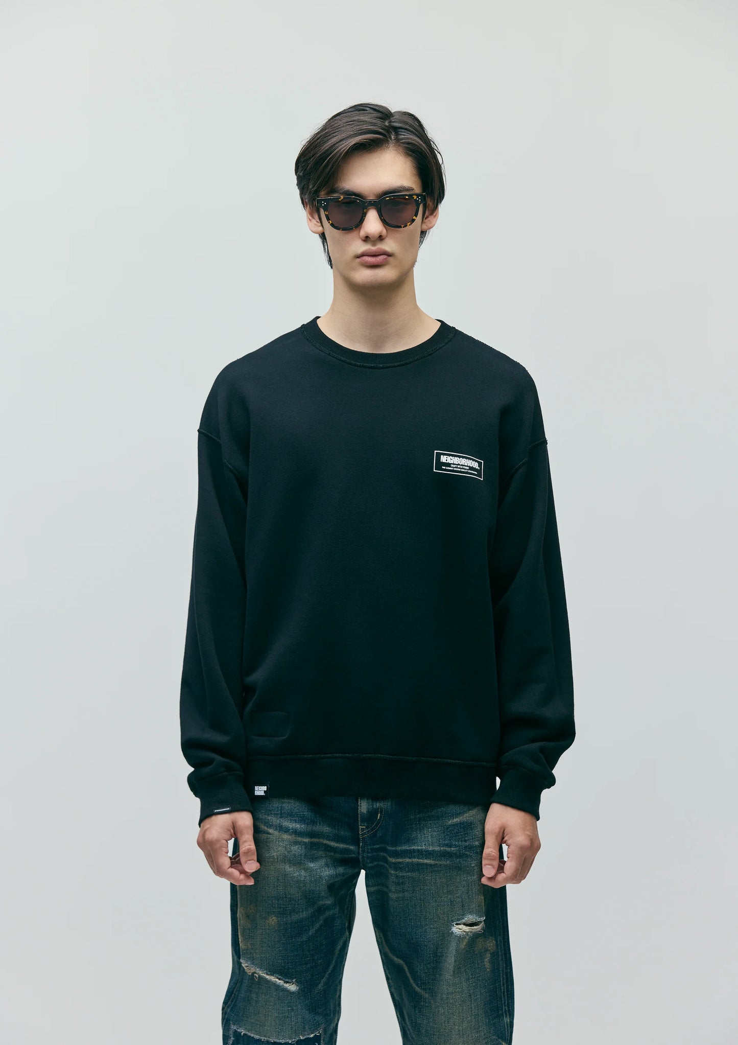 REVERSIBLE SWEAT SHIRT LS