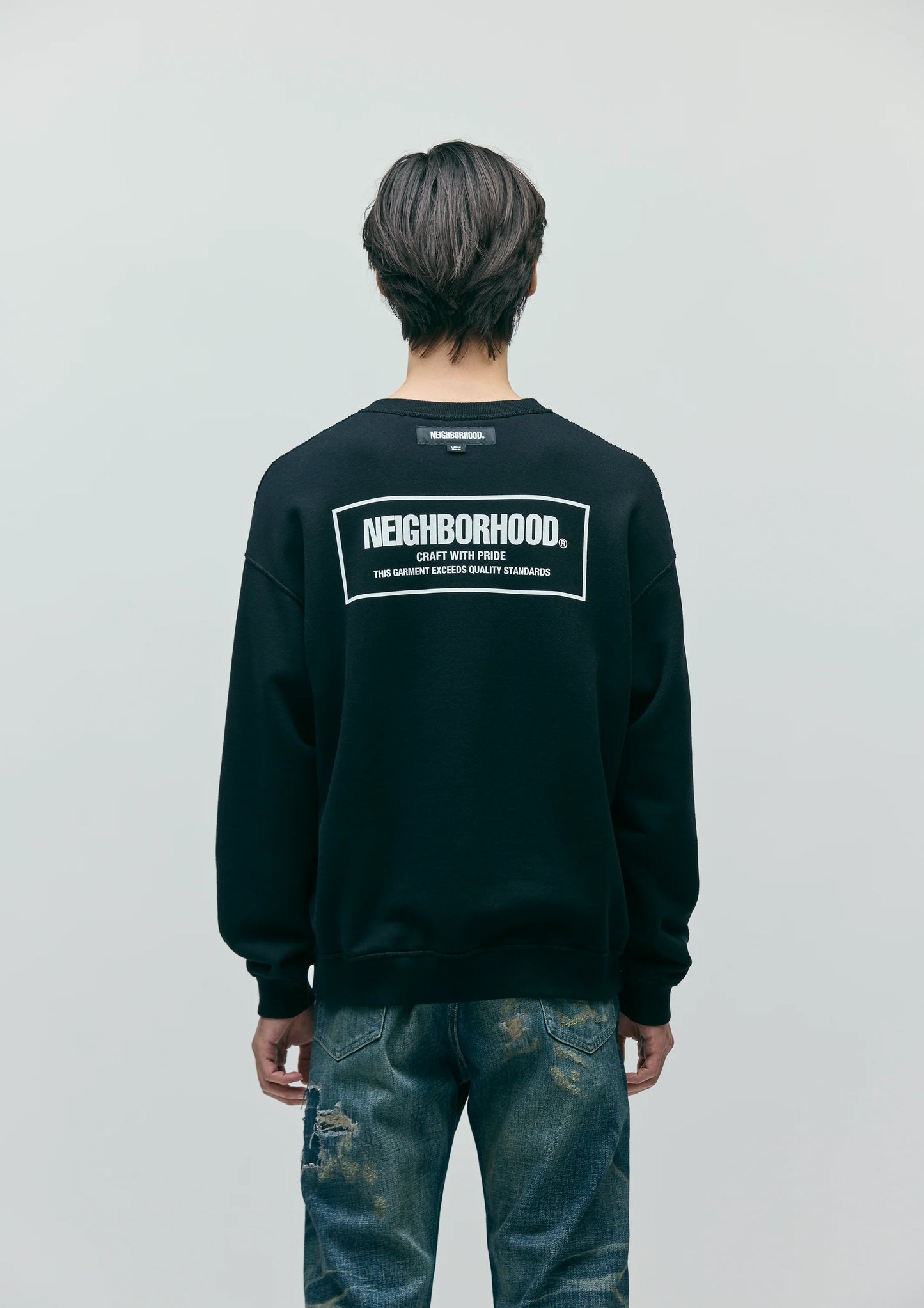REVERSIBLE SWEAT SHIRT LS