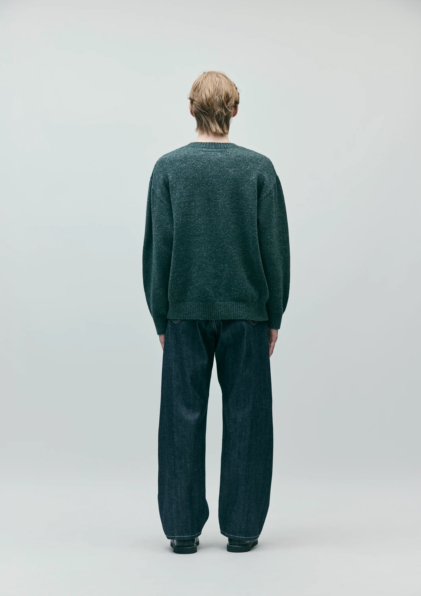 RIGID DENIM DP WIDE PANTS